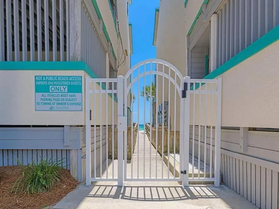Oceanside Ground Floor Condo, Heated Pool, Affordable Monthly Rates Panama City Beach Daire