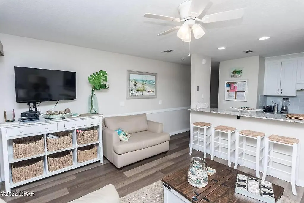 Daire Oceanside Ground Floor Condo, Heated Pool, Affordable Monthly Rates Panama City Beach ABD