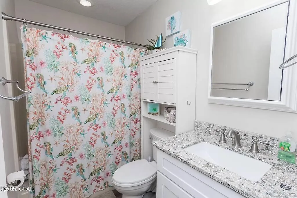 Oceanside Ground Floor Condo, Heated Pool, Affordable Monthly Rates Panama City Beach